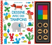 Dessine avec des tampons