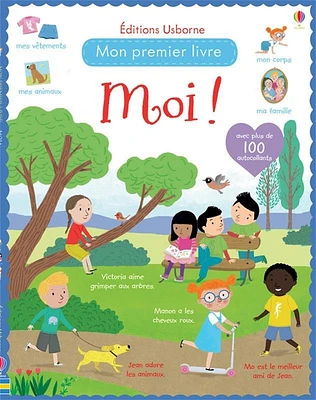 Moi !: mon premier livre avec autocollants