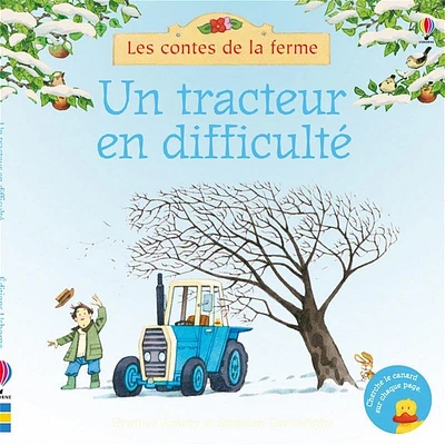 Un tracteur en difficulté