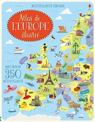 Atlas de l'Europe illustré