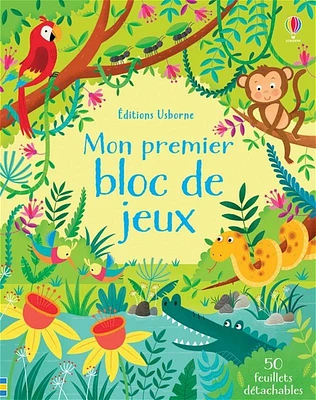 Mon premier bloc de jeux : 50 feuillets détachables