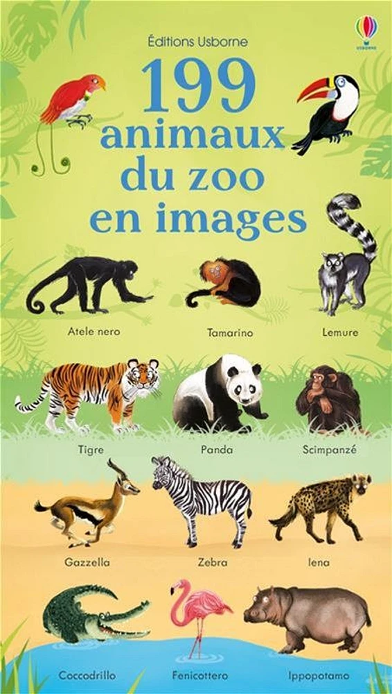 199 animaux du zoo en images