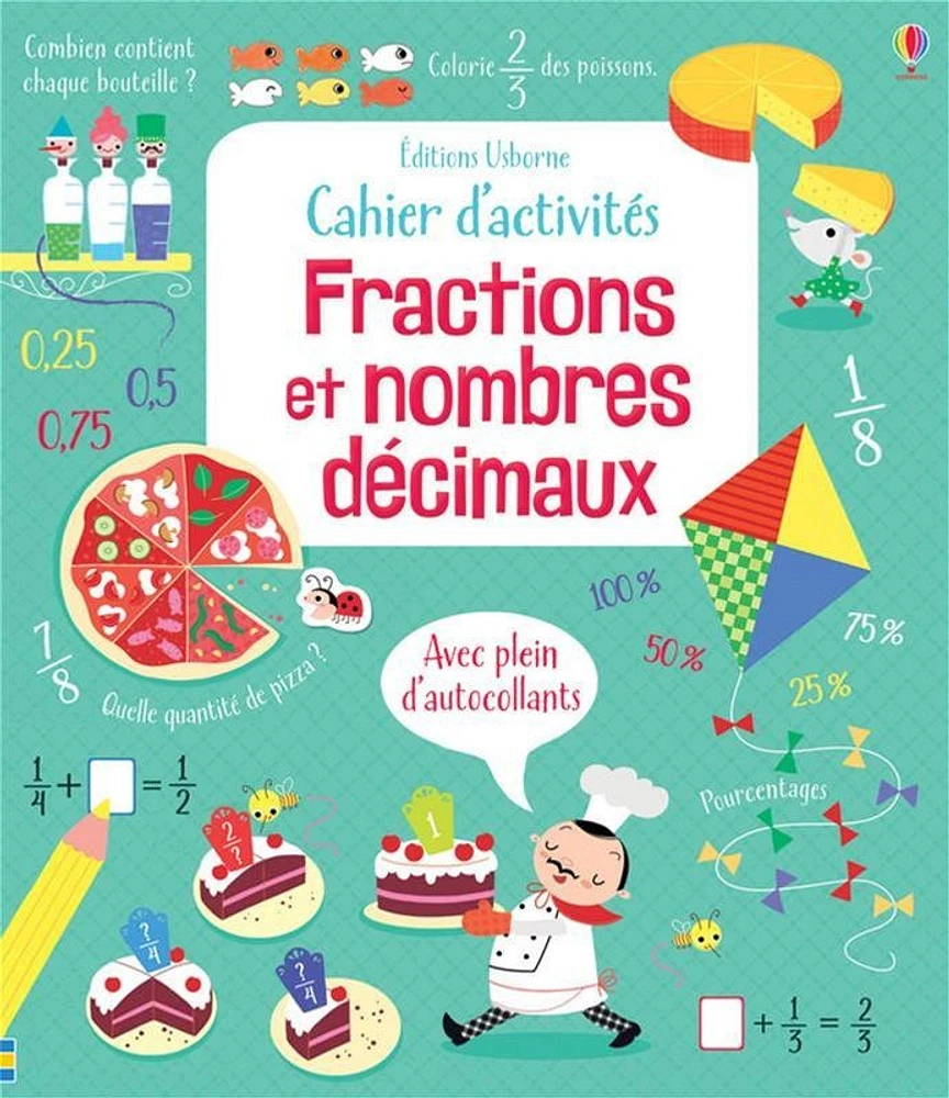 Cahier d'activités : Fractions et nombres décimaux