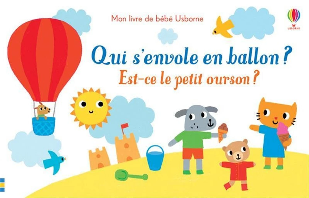 Qui s'envole en ballon ? Est-ce le petit ourson?