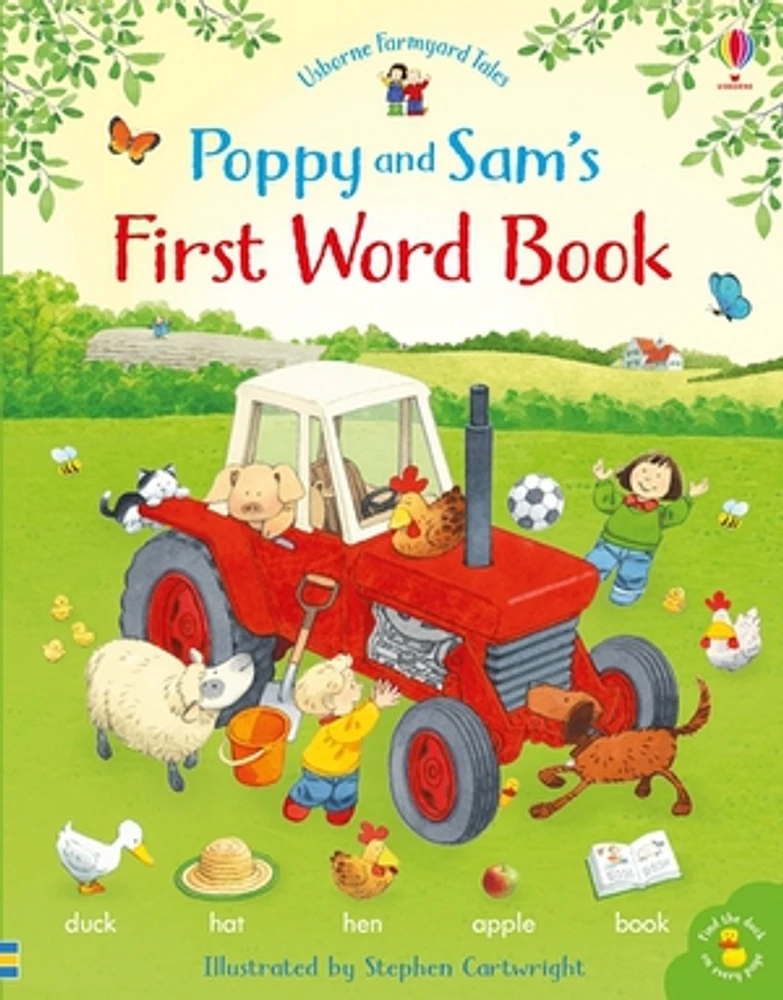 Poppy & Sam's First Word Book Board Book