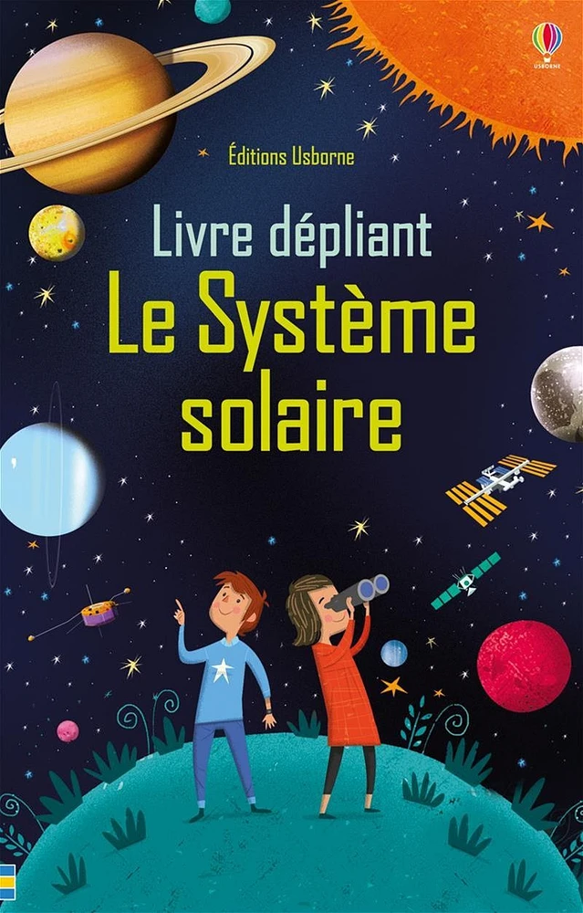 Le système solaire : livre dépliant