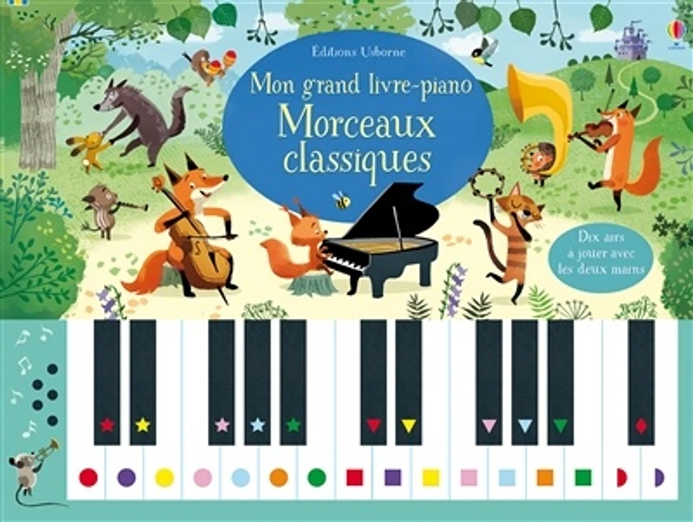 Mon grand livre-piano : morceaux classiques