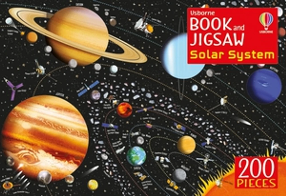 Usborne Book & Jigsaws: The Solar System