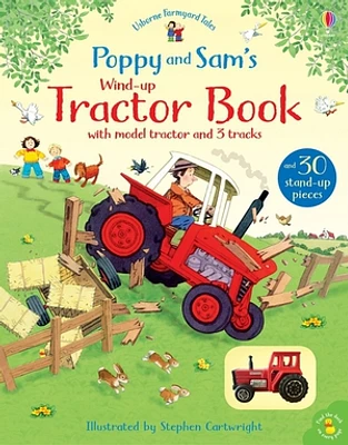 Farmyard Tales: Poppy and Sam's Wind-up Tractor Book BB