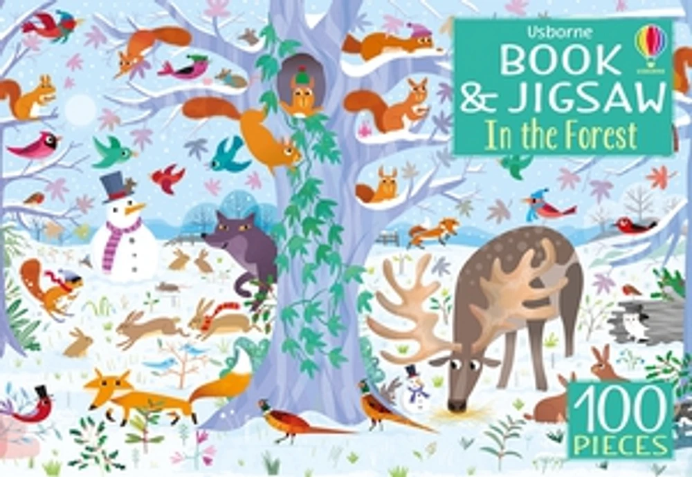 Usborne Book & Jigsaw: In the Forest