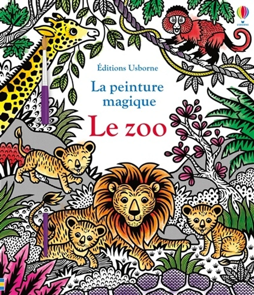 Le zoo: la peinture magique