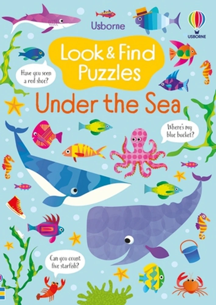 Look And Find Puzzles: Under The Sea