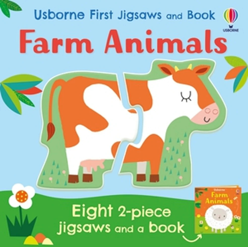 My First Farm Animals Jigsaws And Book