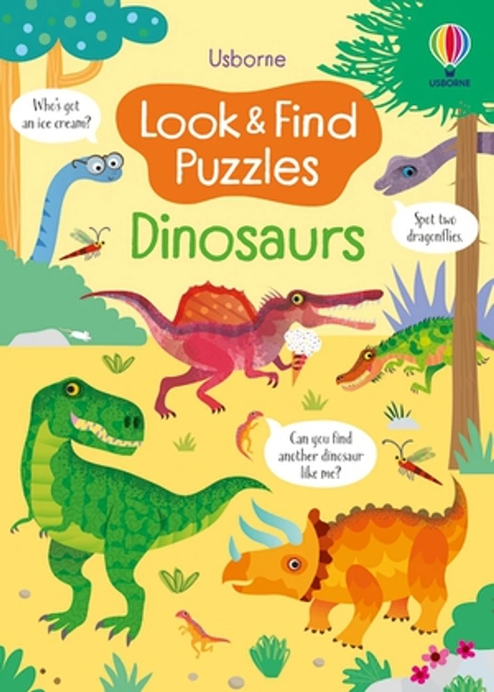 Look And Find Puzzles: Dinosaurs