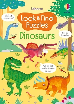 Look And Find Puzzles: Dinosaurs