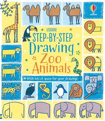 Step By Step Drawing Zoo Animals