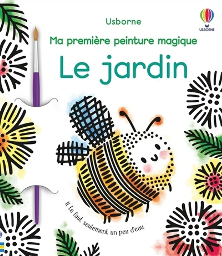 Le jardin: ma première peinture magique