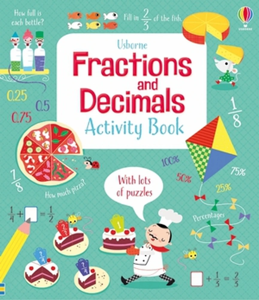 Fractions And Decimals Activity Book