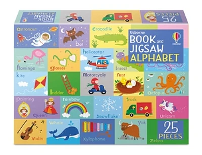 Book and Jigsaw: Alphabet