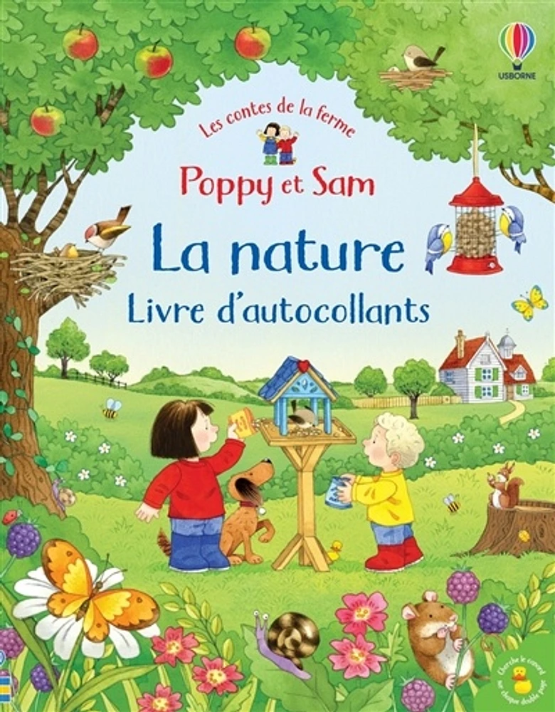 La nature: livre d'autocollants