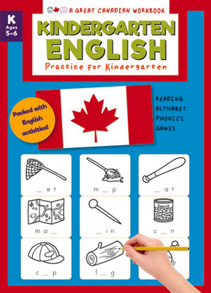 Great Canadian Workbook Kindergarten English