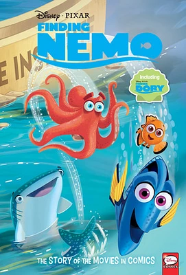 Disney/PIXAR Finding Nemo and Finding Dory: The Story of the Movies in Comics