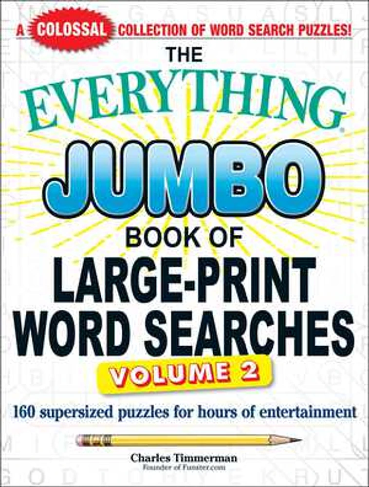 The Everything Jumbo Book of Large-Print Word Searches, Volume 2