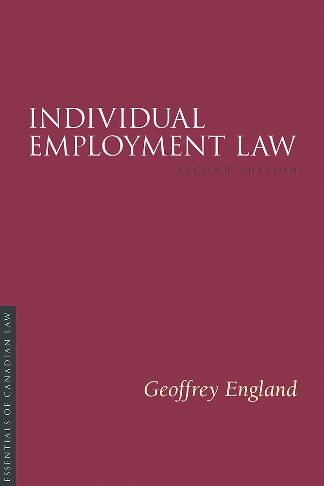 Individual Employment Law, 2/e