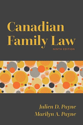 Canadian Family Law, 9/e