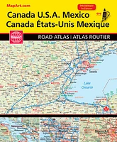 Canada USA Mexico Road Atlas