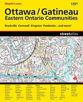 Ottawa Gatineau Eastern Ontario Communities Street Atlas