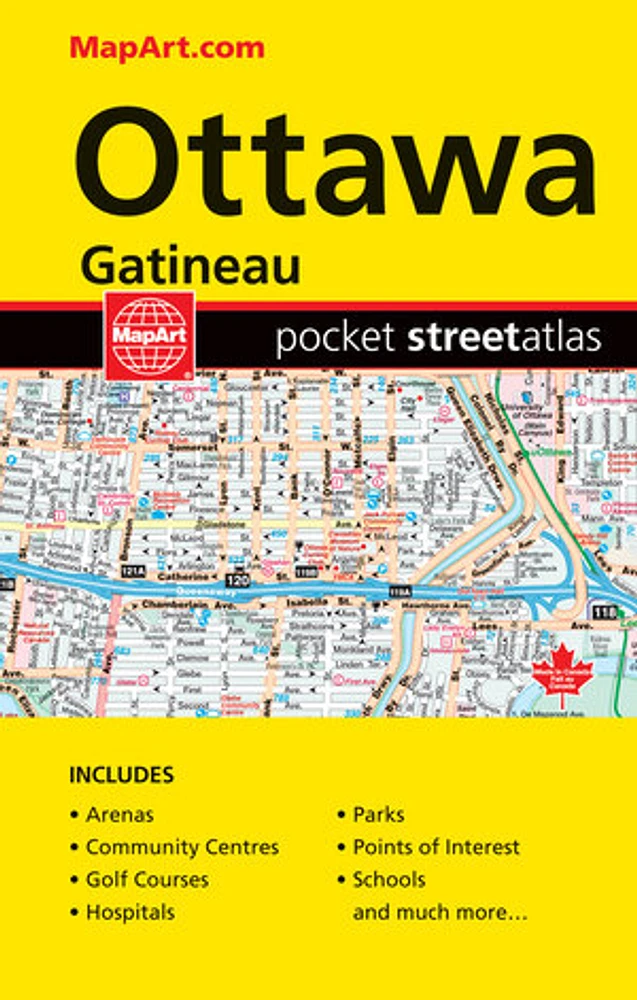 Ottawa Gatineau Pocket Atlas