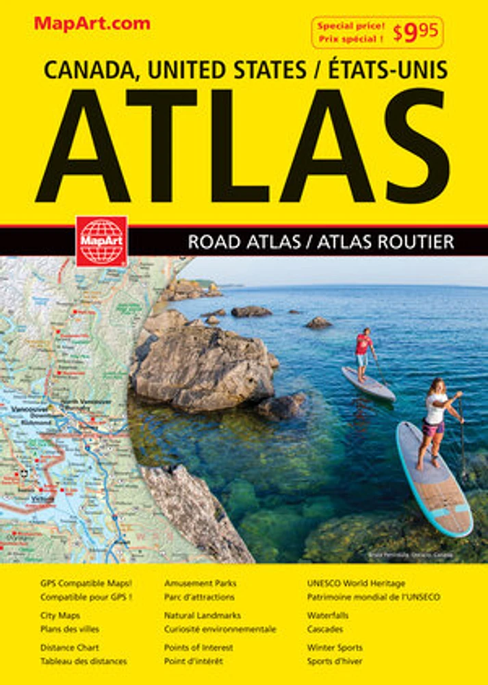 Canada United States Road Atlas