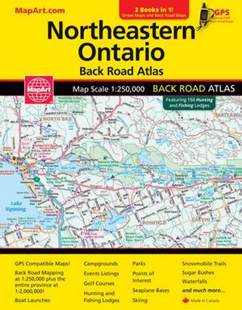 Northeastern Ontario Back Road Atlas