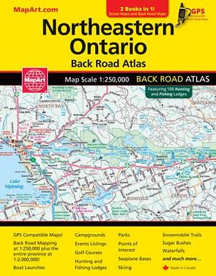 Northeastern Ontario Back Road Atlas