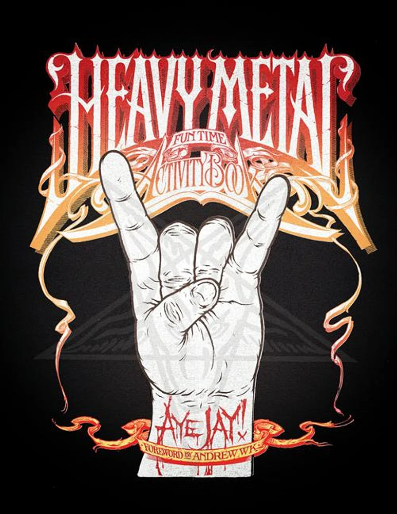 Heavy Metal Fun Time Activity Book