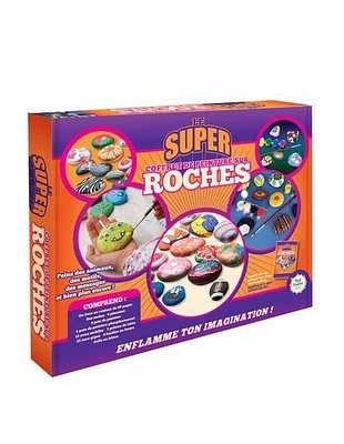 Le super coffret de peinture sur roches