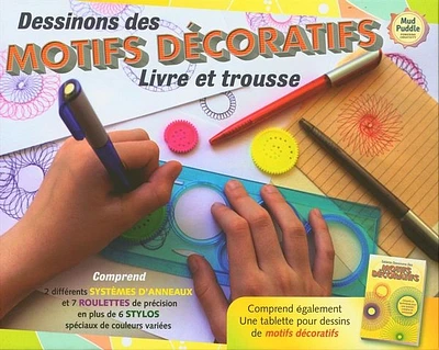 Dessinons des motifs décoratifs - Livre et trousse