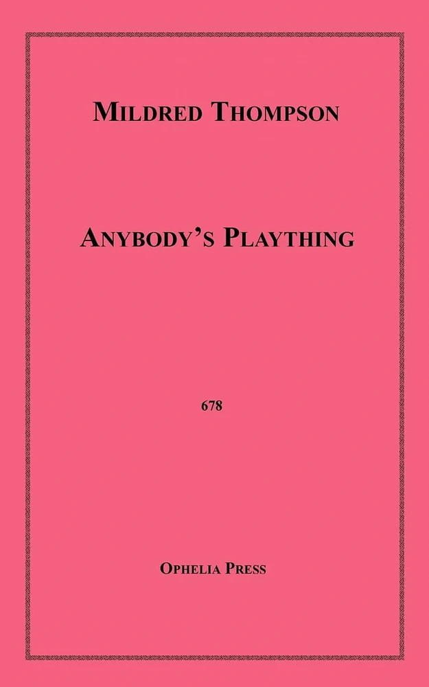 Anybody's Plaything