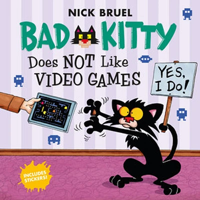 Bad Kitty Does Not Like Video Games