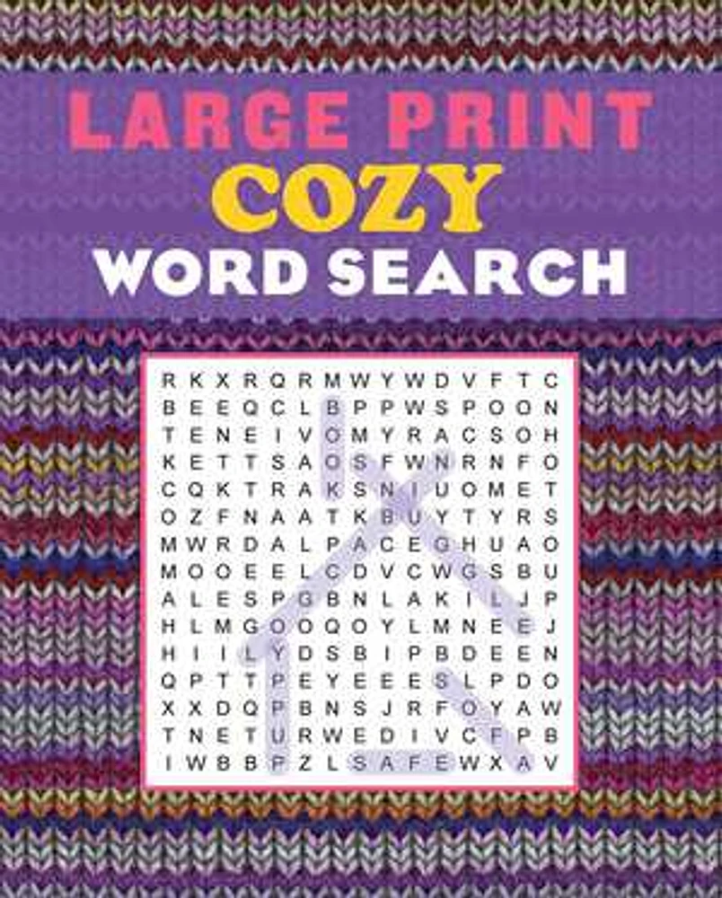 Large Print Cozy Word Search