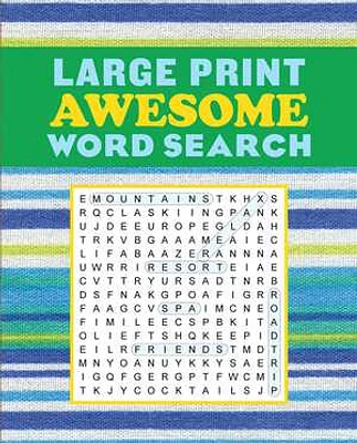 Large Print Awesome Word Search