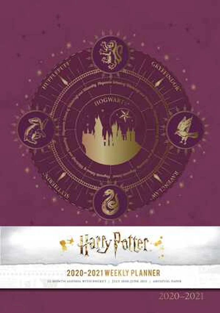 Harry Potter 2020-2021 Weekly Planner