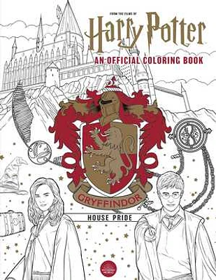 Harry Potter: Gryffindor House Pride: The Official Coloring Book