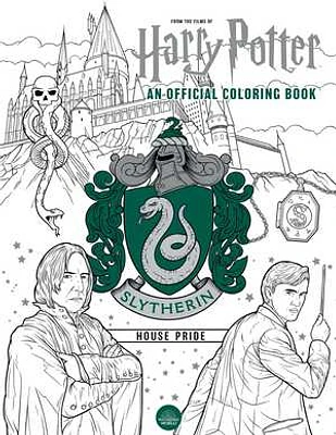 Harry Potter: Slytherin House Pride: The Official Coloring Book