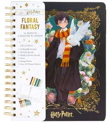 Harry Potter: Floral Fantasy 12-Month Undated Planner