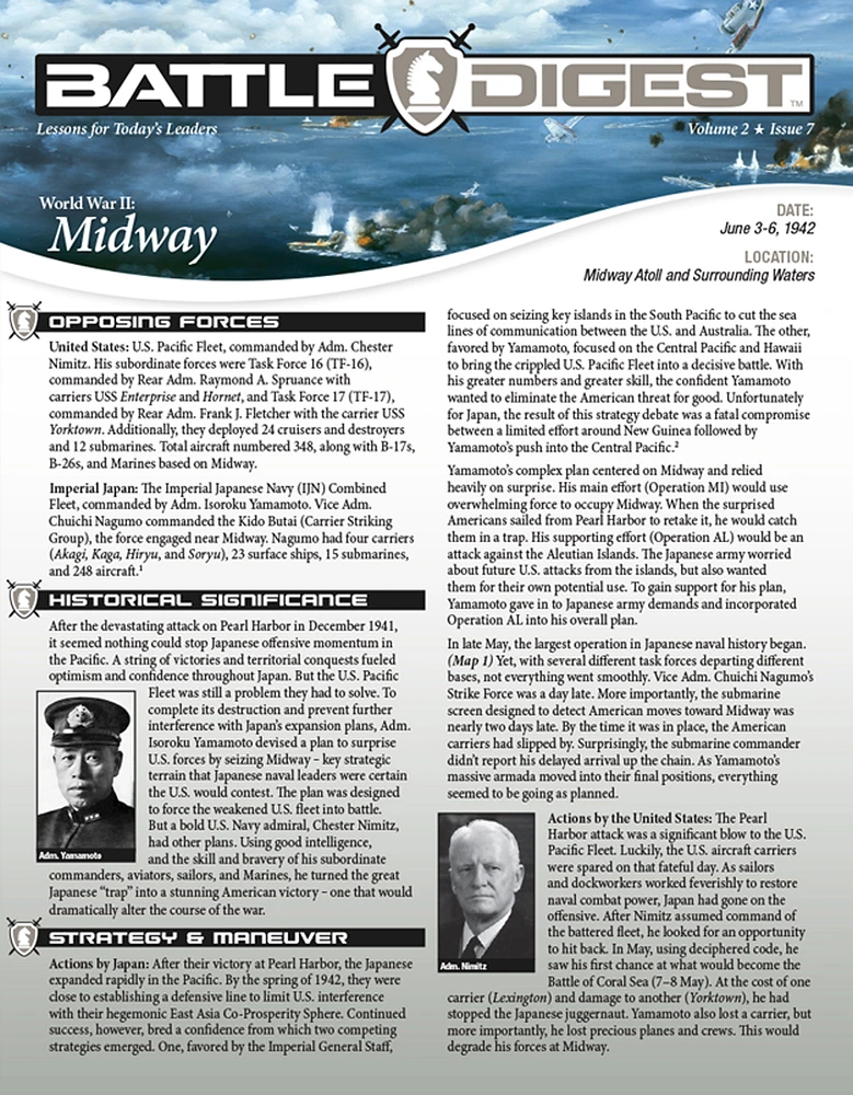 Battle Digest: Midway