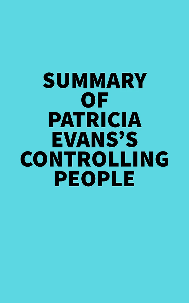 Summary of Patricia Evans's Controlling People