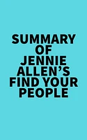 Summary of Jennie Allen's Find Your People