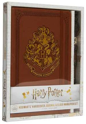 Harry Potter: Hogwarts Hardcover Journal and Elder Wand Pen Set